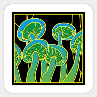 Mushrooms Sticker